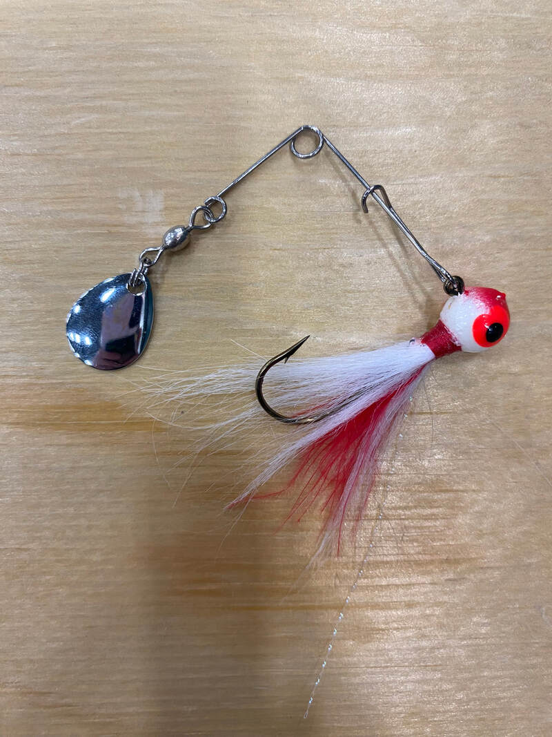 Bass Jig-Cinnamon Red