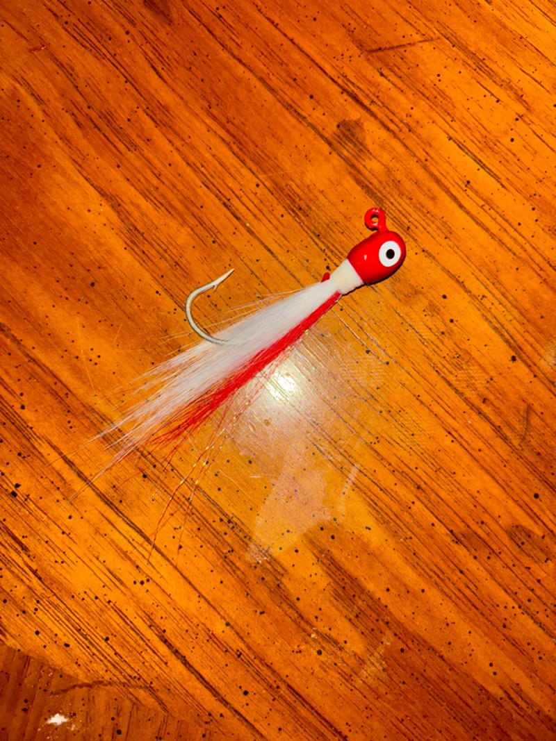 Bucktail-Cinnamon Red